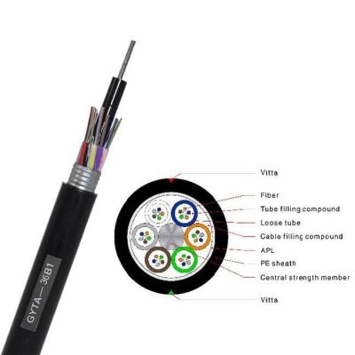 Chine 3.0 mm de diamètre câble à fibre optique extérieur OM4 pour réseau à grande vitesse à vendre