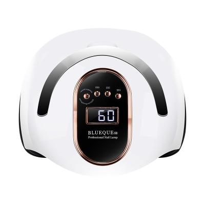 China LED Gel Nail Lamp 168W Fast Cure Quick-Drying UV Led Nail Polish With Smart Sensor Lamp Professional Nail Dryer for sale