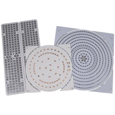 Китай Подгонянное круглое одиночное, который встали на сторону PCBs 12v привело светлую монтажную плату продается