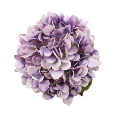 China High Quality Lifelike Realistic Layout Realistic Fake Touch Hydrangea White Hydrangea Flowers Artificial Real for sale