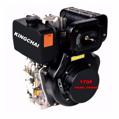 China KINGCHAI Air Cooled Power 4 Hp Diesel Engine 170f Air Cooled Single Cylinder 4 Stroke Small Engine For Generator And Water Pump Use for sale