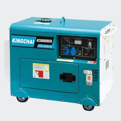 China KINGCHAI Diesel Generator Set 5kw / 5kva Silent Generator For Home / Office Use KC5800DSE for sale
