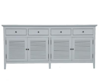 China Hutch Storage Cabinet White Sideboard Hamptons Lumber Sideboard (Other) New Home Office Modular Adjustable for sale