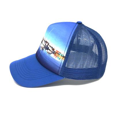 China JOINT Promotional Custom Sublimation Printing Trucker Hats With Soft Mesh for sale