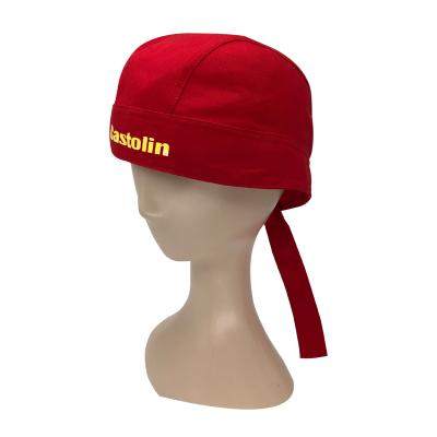 China Wholesale Unisex Custom Printed Gift Pirate Nurses Uniform Bandana Skull Working Hat for sale