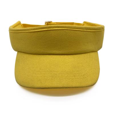 China Hot Selling Eco-friendly Cotton Sunblock Sunshade Sunshade Hat Yellow Large Custom Plastic Buckle Brim Hat For Girls for sale