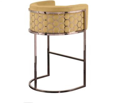 China Garden Chairs OEM Contemporary Modern Custom Metal Design Nail Salon Chair Pink Barber Chairs for sale