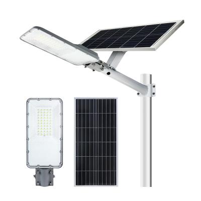 China O suporte conduzido de Chip Ip 66 apenas rachou a lâmpada de rua do painel 6500k solar à venda