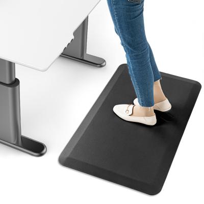 China Amazon Amazon Anti Fatigue Kitchen Mat Extra Thick PVC Position Desk Mat Comfortable Anti Slip Floor Washable Hot Selling Custom Blanket for sale