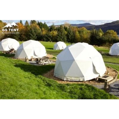 China Popular Water Proof Geodesic Dome 32.8FT In Diameter Winter Igloo Resort Dome Heated Party Tent for sale