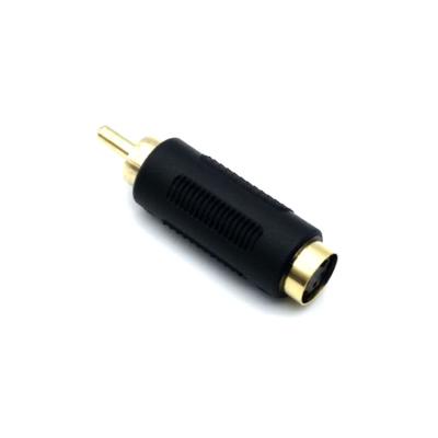 China audio & Video RCA Male Plug To 6.35mm 1/4