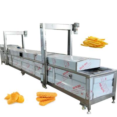 Cina Patata di frittura industriale Chips Deep Fryer 200kg/H della macchina 220V del Falafel della pasta in vendita