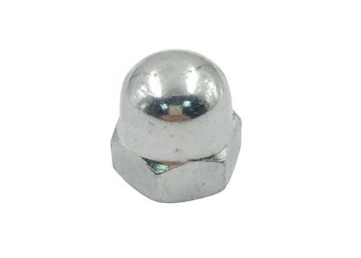 Cina Zinc Plated Mild Steel Grade 6 Hexagon Domed Cap Nuts DIN1587 in vendita