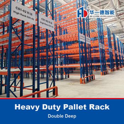 Cina Rack per pallet a doppia profondità e pesanti Rack per pallet selettivo Rack per magazzini in vendita