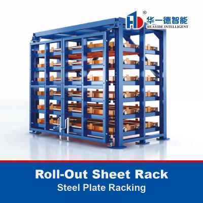 Cina Scaffalatura a fogli da stiro, scaffalatura a cassetti, scaffalatura a piastre d'acciaio, scaffalatura per magazzini pesanti in vendita