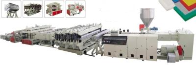 Cina Bordo della schiuma PVC/di WPC che fa approvazione a macchina di iso di tensione in ingresso 380V in vendita