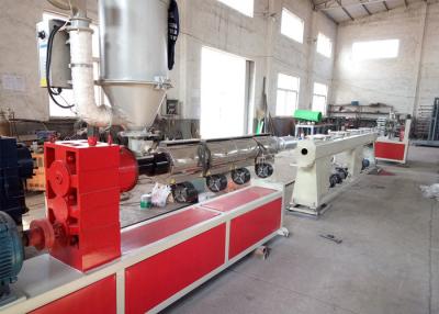 China Máquina plástica da extrusão da tubulação do controle de computador, fatura gêmea do tubo do PVC do parafuso à venda