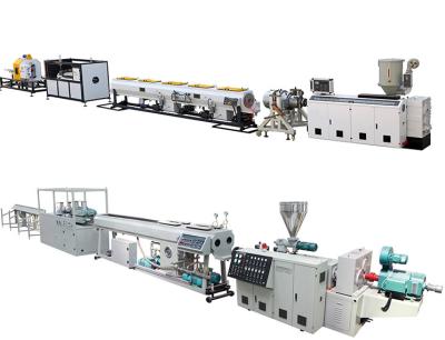 China full automatic Pvc Pipe Production Machine , PLC Control Plastic Tube Extrusion Machines for sale