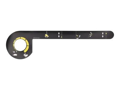 China JLG Função Decal de velocidade 1001125195 para JLG Boom Lift 340AJ 1500SJ 1850SJ à venda