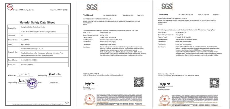 RoHS - Guangzhou Binhao Technology Co., Ltd