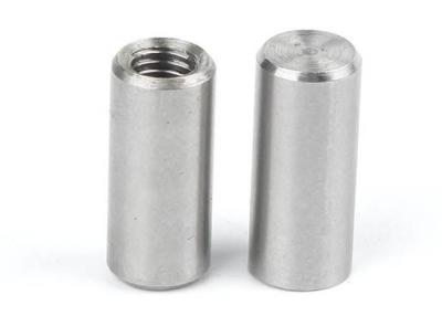 China Stainless Steel SUPER DUPLEX SS 2205 2507 904L Internal Thread Round Parallel Dowel Pin for sale