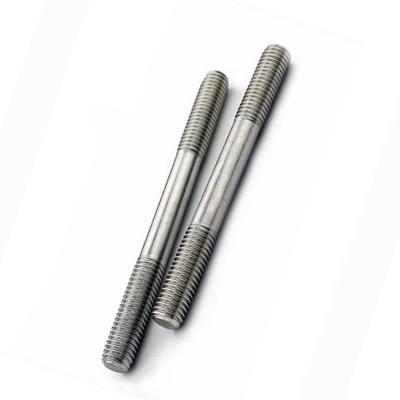 China 1/2 3/4 Super Duplex ss Double end stud Bolt with nut 2507 2205 2507 904L AISI304 316 DIN938 for sale