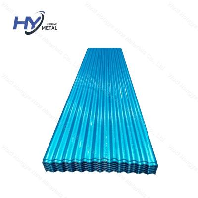 China Architecture 0.7mm Corrugated Aluminum Sheet Color Coated Metal Roofing Sheet for sale