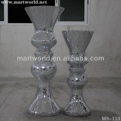 China 2021 High quality resin pillar wedding decoration with mirror surface;Exquisite decorative resin pillar for event&party(MS-113) for sale