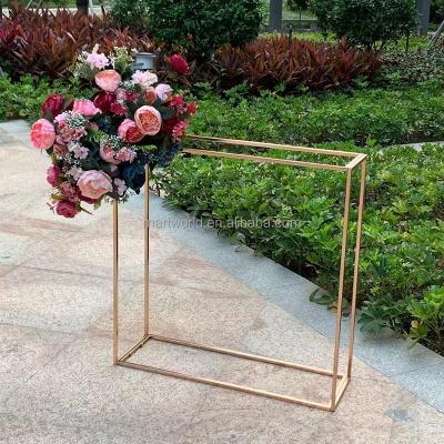 China Wedding Flower Stand for Wedding Party Backdrop Stage Decoration Floral Display Stand Christmas Ornament Anniversary Celebration for sale