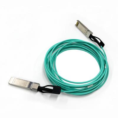Китай 10G SFP+ Активный оптический кабель OM3 50/125um мультимодный 5 м SFP к SFP продается