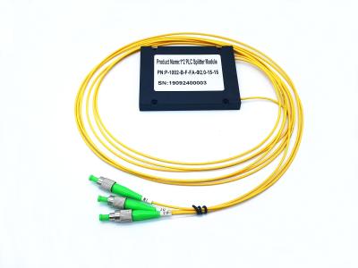 Κίνα APC G65A71 LSZH FC ενιαίος θραύστης PLC οπτικών ινών τρόπου 1x2 προς πώληση