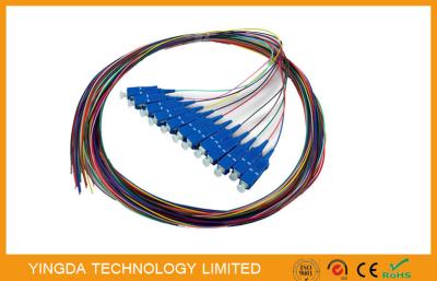 Chine Le Sc/tresse optique multi de fibre de noyau du Sc/PC d'UPC câble 12 le noyau 0.9mm à vendre