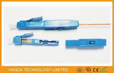 China Conector rápido mecânico da fibra óptica do UPC LC da instalação do campo, conector rápido do SC à venda