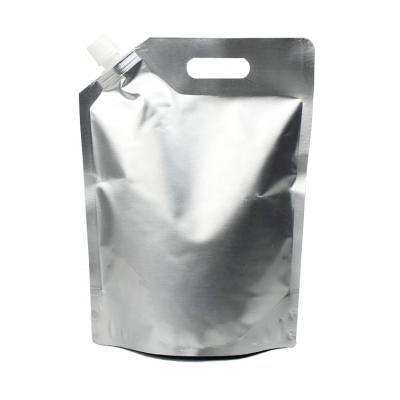 China Aluminum Foil Spout Doypack Pouch Moisture Proof Bag For Milk Juice for sale