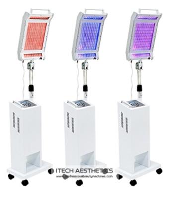 China Blue / Red PDT LED Light Therapy Machine For Skin Care Anti Aging for sale
