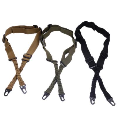 China Hunting Sling Outdoor Tactical Sling Sling With QD Metal Buckle Shotgun Belt Customized Size for sale