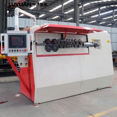 China Rebar Curing Reinforcing Bending Circle Machine / 28kw 5-12mm CNC Steel Bar Cutting Bending Machine for sale