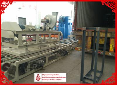 Chine Chaîne de production de panneau d'oxyde de magnésium, machine de rotation de panneau de gypse en lots automatique à vendre