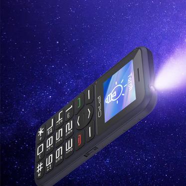 China Dual SIM Card IPRO Professional R&D Seniors 1.77 Inch Big Button Triple Dual Small Size SIM Senior Seniors Bar Cell Basic Phone for sale