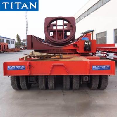 China Transporte de palas de molino de viento Remolque de transporte de palas de turbina eólica en venta