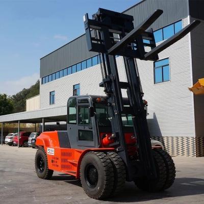 China FD160 15 Tonne Forklift Heavy Duty Jib Extension Automatic Transmission for sale