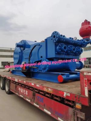 China High Chrome Triplex Piston Pump for 8 Inches Suction Connection and Fluid End Material for sale