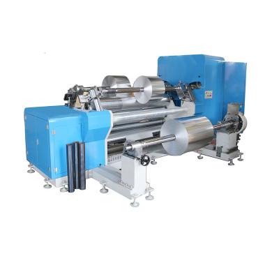 China Factory Automatic High Speed Aluminum Foil Elephant Roll Computer Controlled Slitting Machine for sale