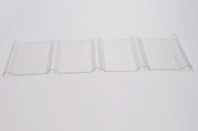 Chine Feuilles de toiture ondulées PC en plastique de feuille ondulée en polycarbonate transparent dur à vendre