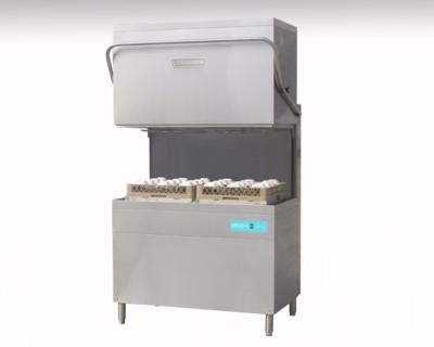 China super-win Free Standing Dishwasher Hood Type Commercial cleaning dish washer for sale