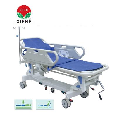 China XIEHE Metal Transfer Patient Emergency Stretcher Medical Trolley for sale
