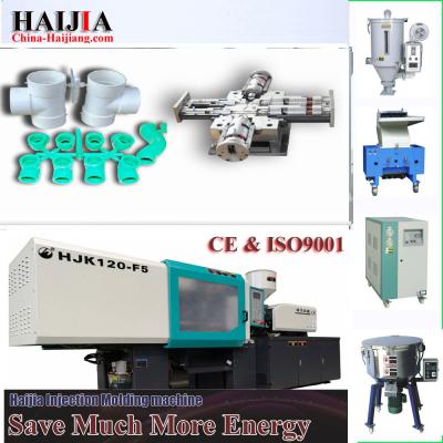 China Plastic pvc-de Injectie van de Pijpmontage het Vormen Op zwaar werk berekend Machine Hydraulisch Systeem Te koop