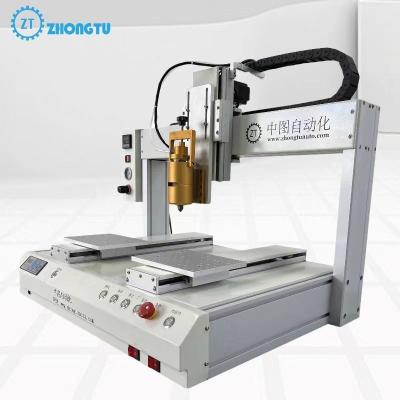 Cina Fabbrica di fornitura migliore prezzo Dispenser Robot Colla di fusione a caldo Dispensing Machine Vetro Con Cornice in vendita