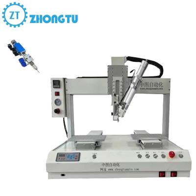 Cina Interfaccia di comunicazione RS232/RS485 Sistema di controllo di distribuzione di colla di precisione Macchina di distribuzione automatica con capacità di memoria di 1000 programmi in vendita