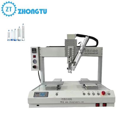 China Automatic Dispensing Machine Stable Glue Dispensing with Instrucxtion Video and Desktop Installation for sale